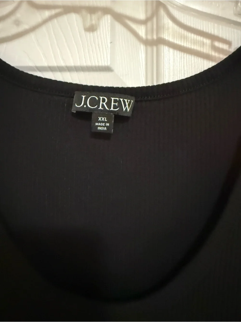 J. Crew Black Sleeveless Midi Dress